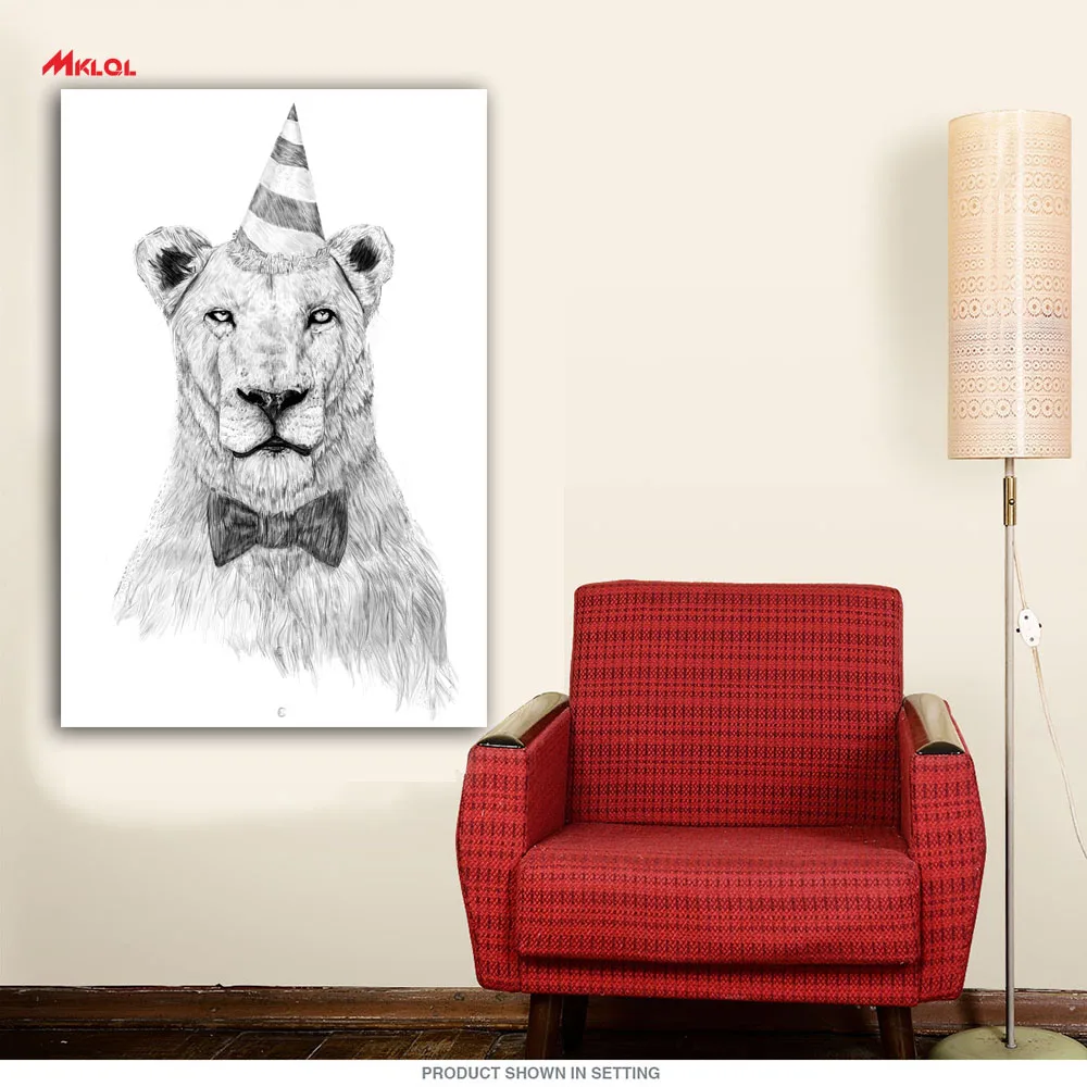 Large Wall Art, Lion party ,Restaurant study Bedroom Decor Wall oil Painting Print Nice wall picture for living room no frame
Large Wall Art, Lion party ,Restaurant study Bedroom Decor Wall oil Painting Print Nice wall picture for living room no frame