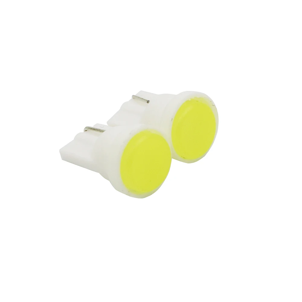 YSY 100X новый керамический T10 COB LED W5W 168 белые огни номер боковой габаритный дверной