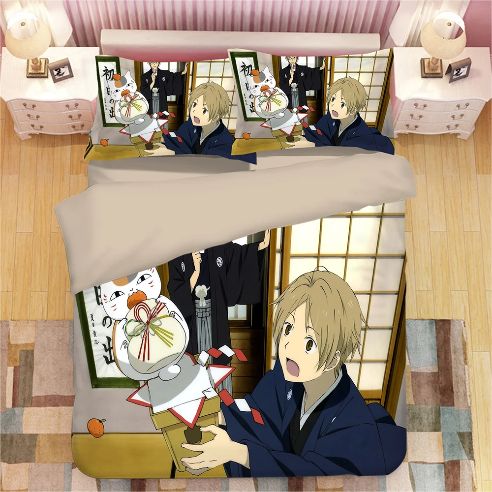 Mxdfafa Anime Natsume Yuujinchou набор пододеяльников, Комплект постельного белья, роскошное покрывало, Комплект постельного белья, 1 пододеяльник и 2 наволочки
Mxdfafa Anime Natsume Yuujinchou набор пододеяльников, Комплект постельного белья, роскошное покрывало, Комплект постельного белья, 1 пододеяльник и 2 наволочки