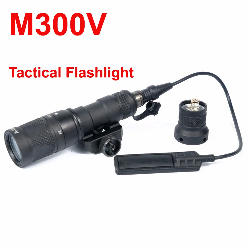 Тактическая вспышка M300V, тактисветильник фонарь для оружия с постоянным стробоскопом, мгновенный выход для планки Пикатинни 20 мм
Тактическая вспышка M300V, тактисветильник фонарь для оружия с постоянным стробоскопом, мгновенный выход для планки Пикатинни 20 мм