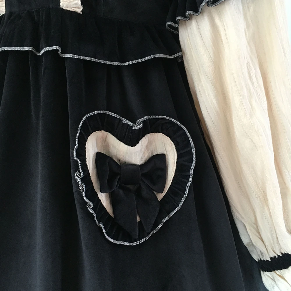 Japanese princess sweet lolita dress vintage lace bowknot fake two pieces victorian dress kawaii girl gothic lolita op loli cos
Japanese princess sweet lolita dress vintage lace bowknot fake two pieces victorian dress kawaii girl gothic lolita op loli cos