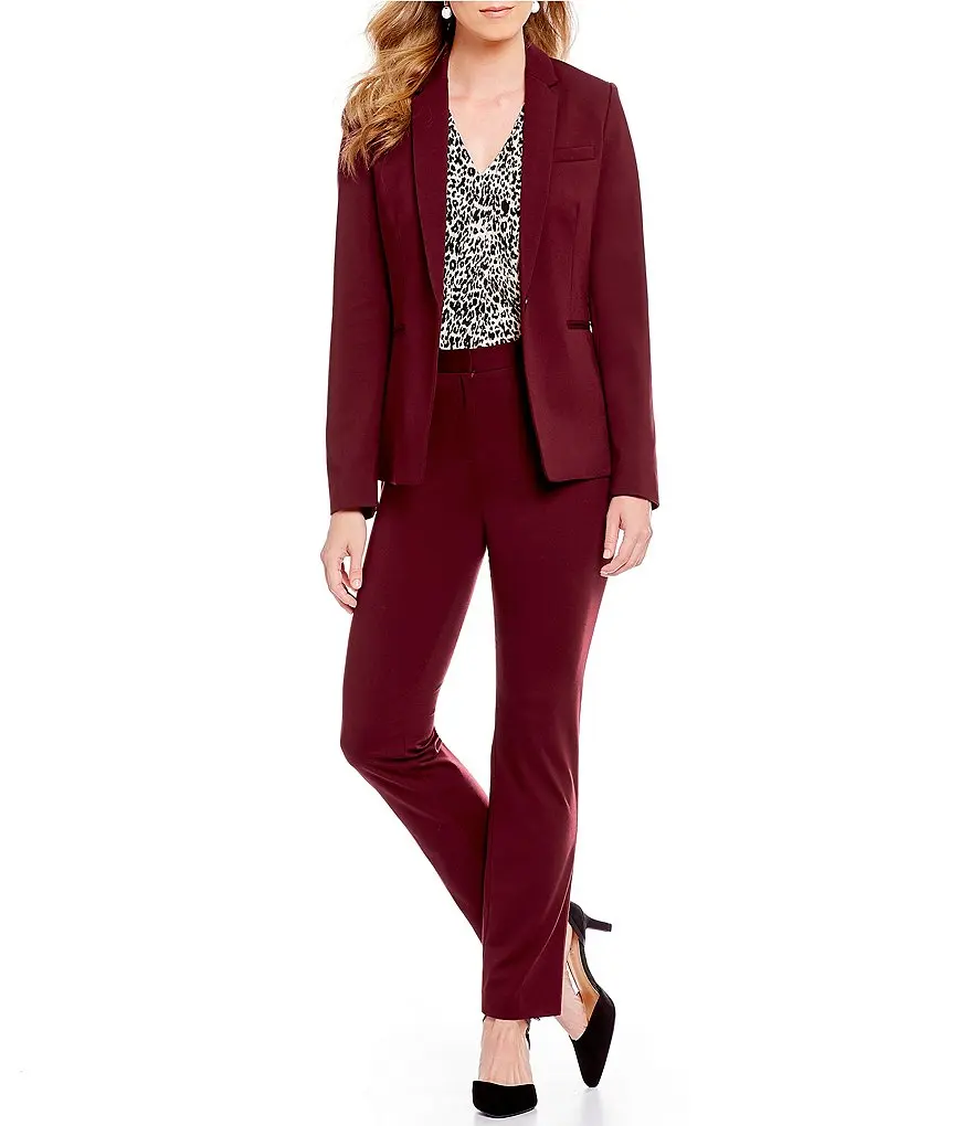 Custom Made Wine One Button Cool Girl Women's Pants Suits Normcore Boyfriend Suits Office Lady Suits 2 Piece Jacket/Pants W14
Custom Made Wine One Button Cool Girl Women's Pants Suits Normcore Boyfriend Suits Office Lady Suits 2 Piece Jacket/Pants W14