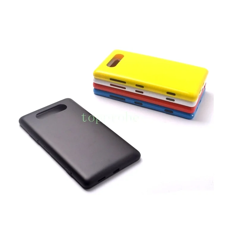 

Best quality Rear cover for Nokia 820 battery housing for Microsoft lumia nokia 820 Back cover case 5th colors +1x film for free