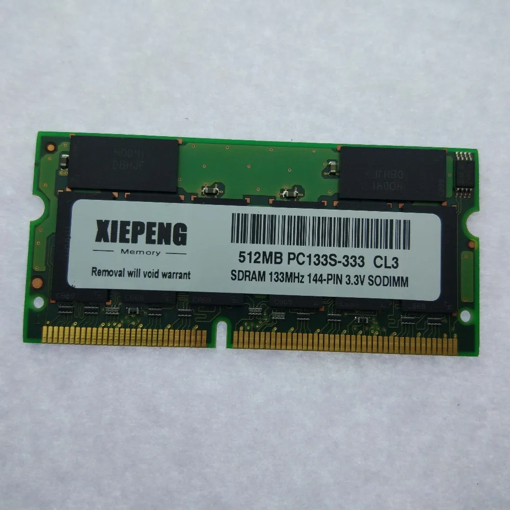 SDRAM 512MB PC133S Laptop RAM 512 SD PC 133MHz 144pin Notebook Printer Industrial Machinery Memory
SDRAM 512MB PC133S Laptop RAM 512 SD PC 133MHz 144pin Notebook Printer Industrial Machinery Memory