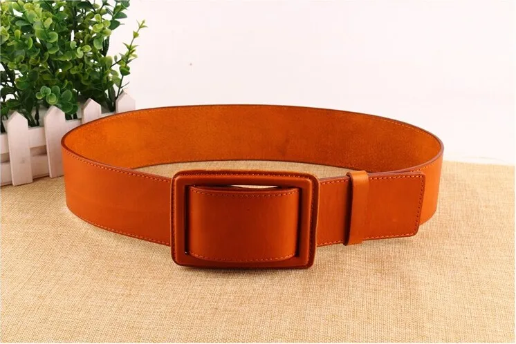 New fashion women cowhide leather wide belts metal Genuine leather belt female decoration super lap for women belt Cummerbunds
New fashion women cowhide leather wide belts metal Genuine leather belt female decoration super lap for women belt Cummerbunds
