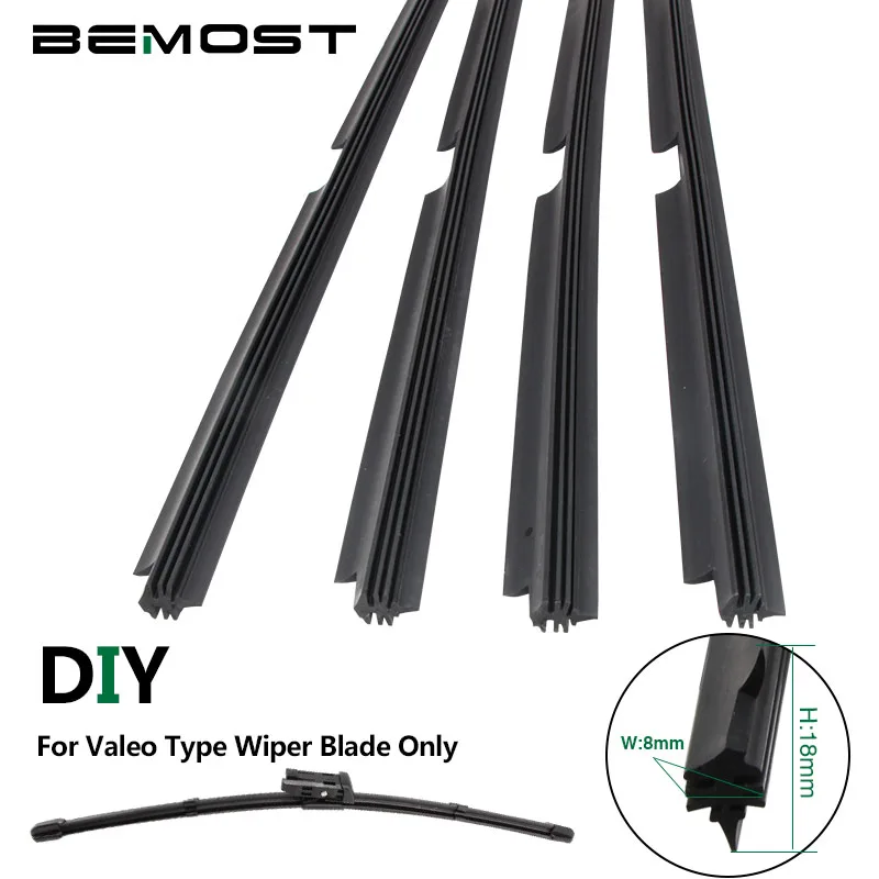 BEMSOT Car Vehicle Insert Natural Rubber For Valeo Type Wiper Blade (Refill)8mm 14" 16" 17" 18" 19" 20" 21" 22" 24" 26" 28" 2PCS
BEMSOT Car Vehicle Insert Natural Rubber For Valeo Type Wiper Blade (Refill)8mm 14" 16" 17" 18" 19" 20" 21" 22" 24" 26" 28" 2PCS