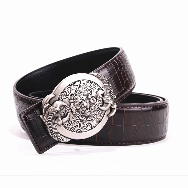 Multi-style crocodile pattern leather belt men's smooth buckle belt men's fashion designer belt male belt free shipping
Multi-style crocodile pattern leather belt men's smooth buckle belt men's fashion designer belt male belt free shipping