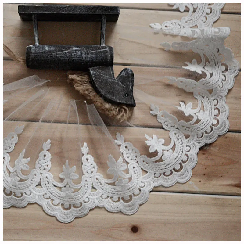 Gauze Embroidery Lace Trim Soft Summer Dress Net Lace Fabric DIY Handmade Material
Gauze Embroidery Lace Trim Soft Summer Dress Net Lace Fabric DIY Handmade Material
