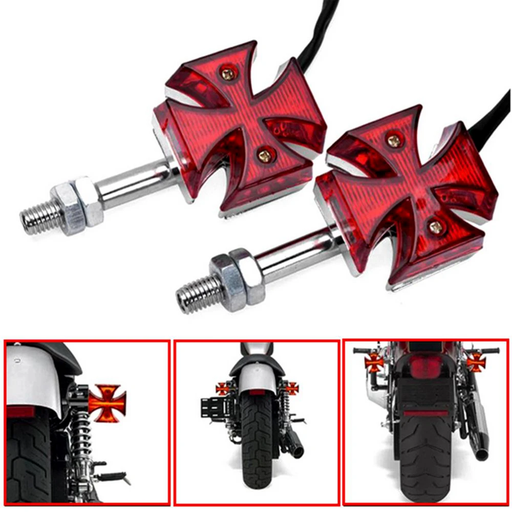 Motorcycle Accessories LED Red Lens Cross Turn Signal Lights For Honda Yamaha Suzuki Kawasaki Harley Ducati
Motorcycle Accessories LED Red Lens Cross Turn Signal Lights For Honda Yamaha Suzuki Kawasaki Harley Ducati