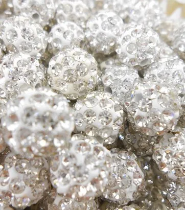 High Quality 10mm White Micro Pave Disco Ball hot Beads Wholesale Stock Lot Bracelet DIY can mix colors crystal
High Quality 10mm White Micro Pave Disco Ball hot Beads Wholesale Stock Lot Bracelet DIY can mix colors crystal