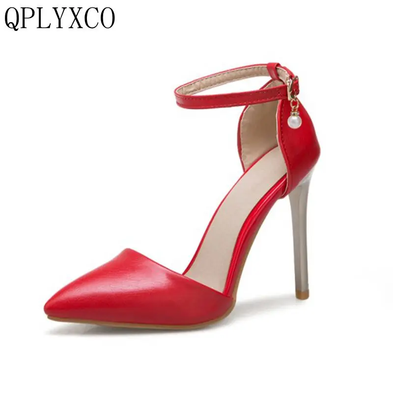 QPLYXCO New Super Small Big Size 31-50 Summer Style Sandals fashion women High Heels(11CM) wedding Party shoes woman T263
QPLYXCO New Super Small Big Size 31-50 Summer Style Sandals fashion women High Heels(11CM) wedding Party shoes woman T263