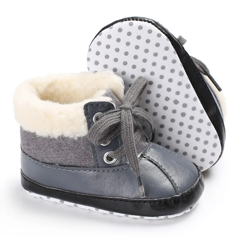Winter Boys Newborn First Walkers Baby Girls Kids Boots Warm PU Leather Fleece Snowfield Lace-Up Booty
Winter Boys Newborn First Walkers Baby Girls Kids Boots Warm PU Leather Fleece Snowfield Lace-Up Booty