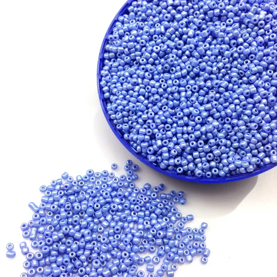 16g 1000pcs 2mm 12/0 AB Blue Colorful Round Opaque Loose Spacer Beads Cezch Glass Seed Beads Handmade Jewelry DIY Garment Bead
16g 1000pcs 2mm 12/0 AB Blue Colorful Round Opaque Loose Spacer Beads Cezch Glass Seed Beads Handmade Jewelry DIY Garment Bead