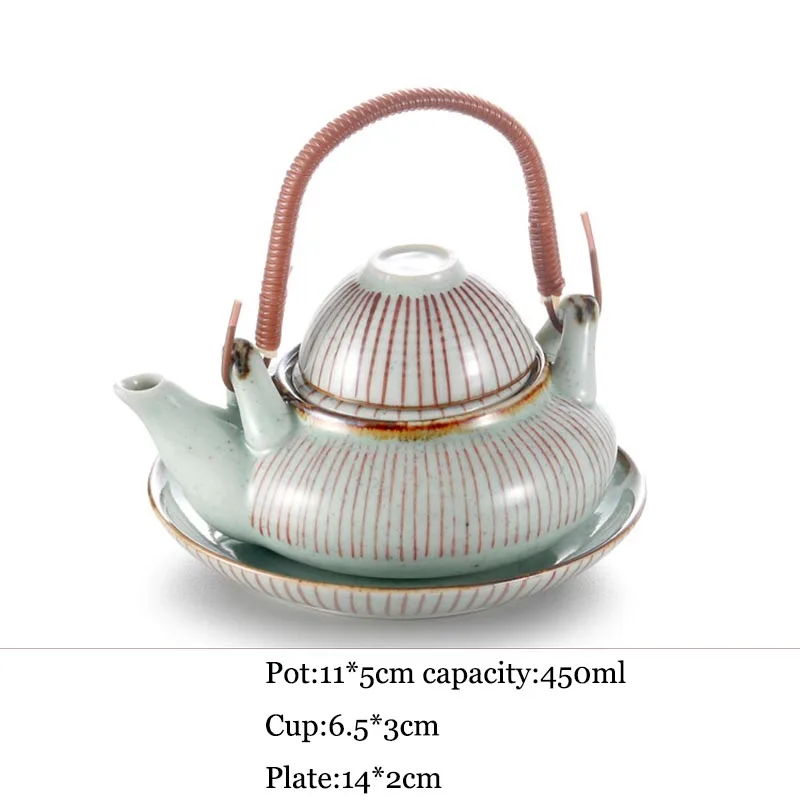 High Capacity Ceramic Teapot Korean Style Bamboo Handle Teapots Kung Fu Tea Set Japanese Restaurant Kettle Porcelain Teaware New
High Capacity Ceramic Teapot Korean Style Bamboo Handle Teapots Kung Fu Tea Set Japanese Restaurant Kettle Porcelain Teaware New