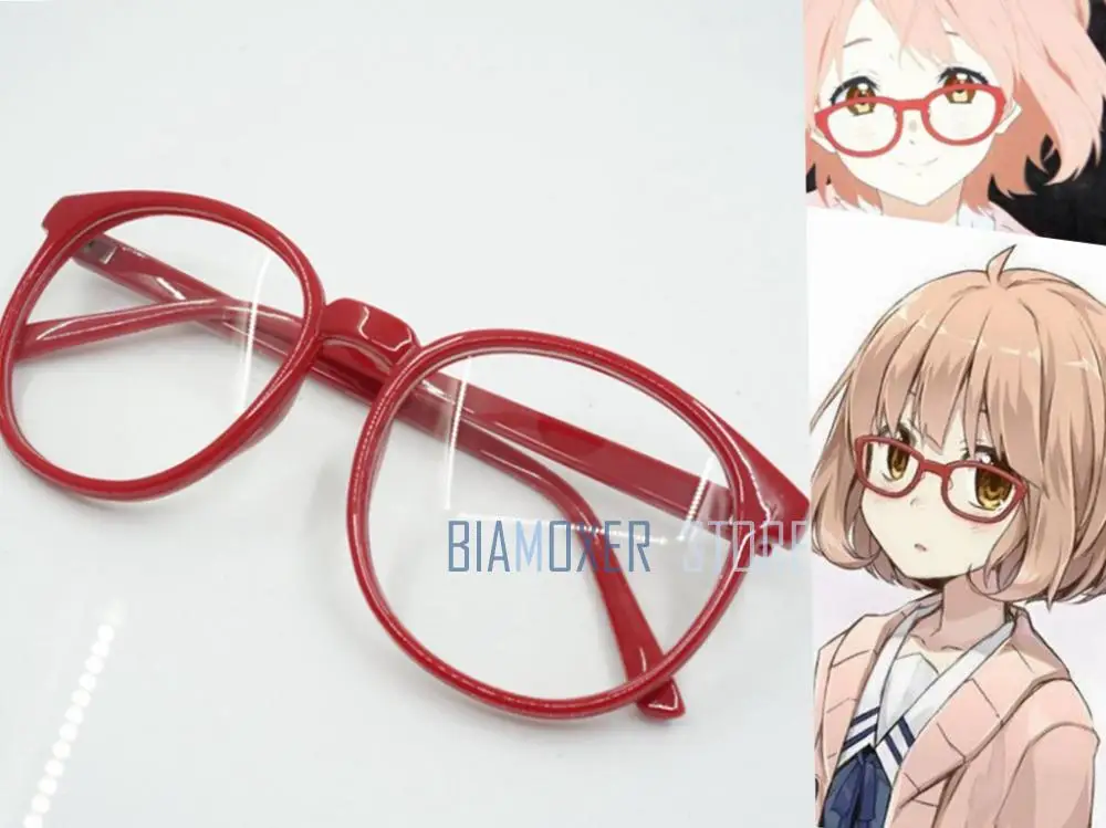 Hot anime Kyokai no kanata red round frame glasses Kuriyama Mirai cosplay red frame lovely kawaii big round frame glasses
Hot anime Kyokai no kanata red round frame glasses Kuriyama Mirai cosplay red frame lovely kawaii big round frame glasses