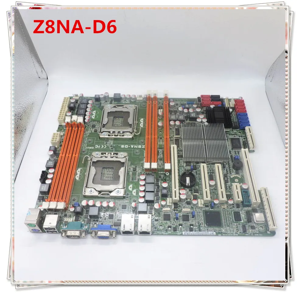 original motherboard For ASUS Z8NA-D6 LGA 1366 DDR3 for Xeon 5500 cpu UDIMM 24GB,RDIMM 48GB Desktop motherboard
original motherboard For ASUS Z8NA-D6 LGA 1366 DDR3 for Xeon 5500 cpu UDIMM 24GB,RDIMM 48GB Desktop motherboard