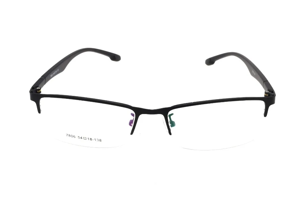 Titanium Alloy Eyeglasses Frame Half-Rim Optical Custom Made Prescription Reading Glasses Progressive Photochromic +1 To +9
Titanium Alloy Eyeglasses Frame Half-Rim Optical Custom Made Prescription Reading Glasses Progressive Photochromic +1 To +9
