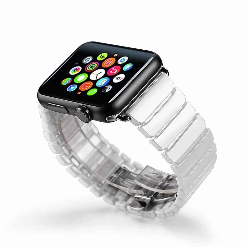 Ремешок керамический для Apple Watch Series 1 2 3 38/42 мм | Наручные часы