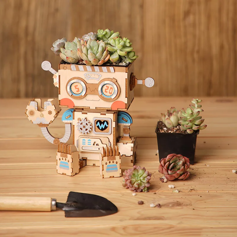 Wooden DIY Model Build Toy 3D Puzzle Succulent Plant Flower Pot Eco Friendly DIY Craft Kit AN88
Wooden DIY Model Build Toy 3D Puzzle Succulent Plant Flower Pot Eco Friendly DIY Craft Kit AN88