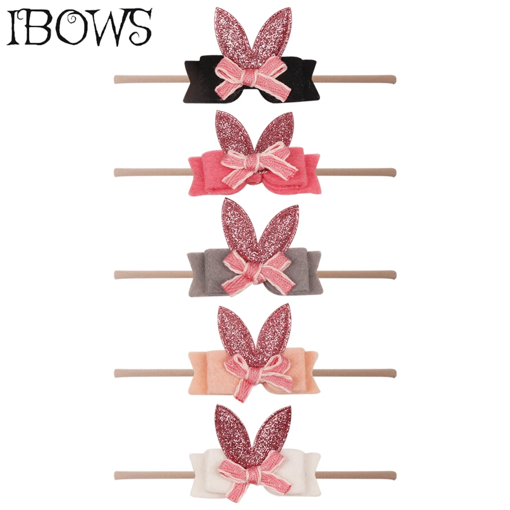 5Pcs/Lot Kids Glitter Rabbit Ears Headband Bowknot Bows Nylon Head Bands For Girls Elastic Headwear Headhoop Hair Accessories
5Pcs/Lot Kids Glitter Rabbit Ears Headband Bowknot Bows Nylon Head Bands For Girls Elastic Headwear Headhoop Hair Accessories