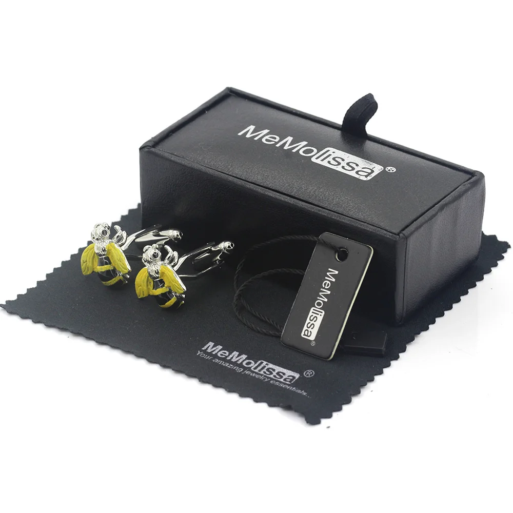 MeMolissa Display Box Cute Classic Cufflinks with Gold Animal Design Mens Business Cufflinks Free Tag & Wipe Cloth
MeMolissa Display Box Cute Classic Cufflinks with Gold Animal Design Mens Business Cufflinks Free Tag & Wipe Cloth