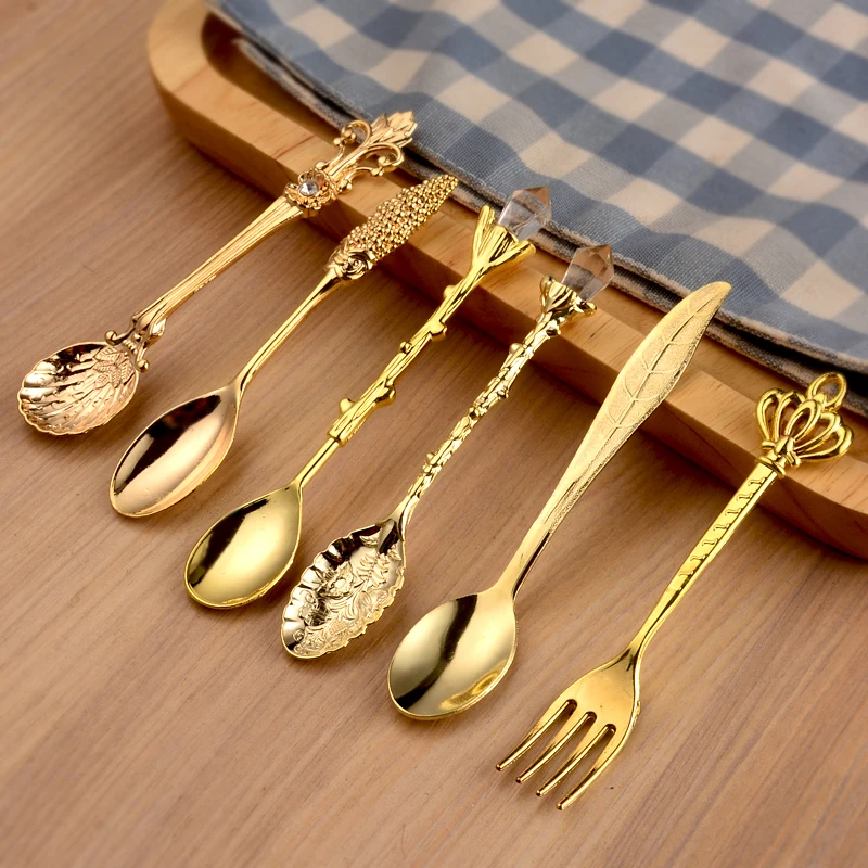 BalleenShiny Retro Coffee Stir 6pcs/set Spoon Set Vintage Dessert Cake Jelly Scoop Fork Tableware Set Gift Decor Cute Collection
BalleenShiny Retro Coffee Stir 6pcs/set Spoon Set Vintage Dessert Cake Jelly Scoop Fork Tableware Set Gift Decor Cute Collection