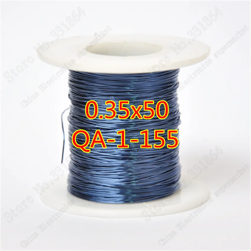 0.35 mm Free shipping50m QA-1-155 2UEW Blue Magnet Wire Enameled Copper wire Magnetic Coil Winding
0.35 mm Free shipping50m QA-1-155 2UEW Blue Magnet Wire Enameled Copper wire Magnetic Coil Winding