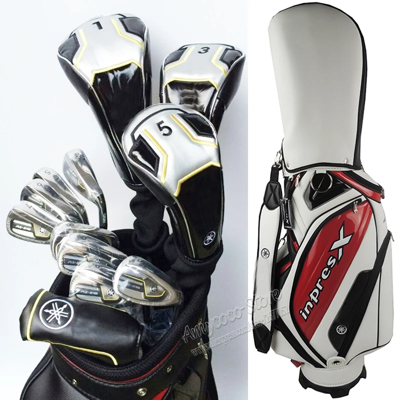 

New AZ-218 Complete Clubs Set Driver+Fairway Wood+Hybrid Wood+Irons+Putter+Bag Graphite Shaft Clubs Free Shipping