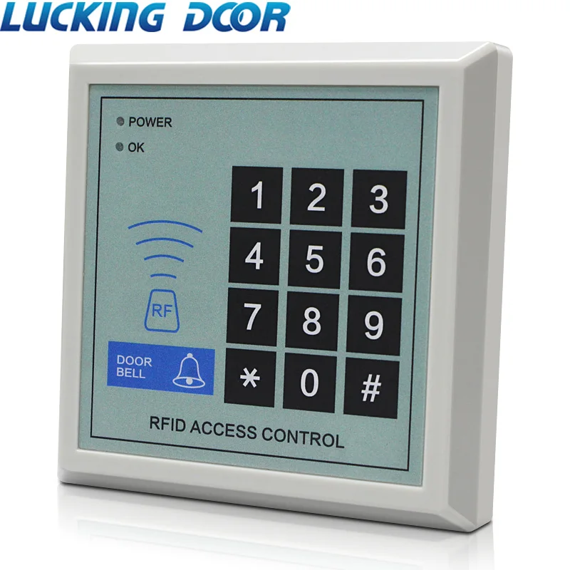 RFID Access Control System Device Machine Security 125Khz RFID Proximity Entry Door Lock 1000 user Card Reader Door Lock System
RFID Access Control System Device Machine Security 125Khz RFID Proximity Entry Door Lock 1000 user Card Reader Door Lock System