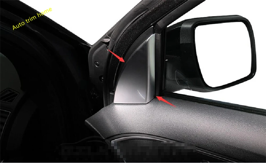 Lapetus Pillar A Frame Triangle Decoration Cover Trim 2 Pcs Fit For Ford Explorer 2016 2017 2018 ABS Pearl Chrome Interior Kit
Lapetus Pillar A Frame Triangle Decoration Cover Trim 2 Pcs Fit For Ford Explorer 2016 2017 2018 ABS Pearl Chrome Interior Kit
