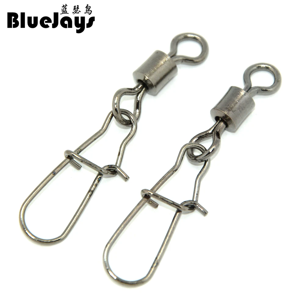 BLUEJAYS 30PCS 2# 4# 6# 8# Stainless Steel Fishing Connector Pin Bearing Rolling Swivel Snap Pins Fishing Tackle Accessories
BLUEJAYS 30PCS 2# 4# 6# 8# Stainless Steel Fishing Connector Pin Bearing Rolling Swivel Snap Pins Fishing Tackle Accessories