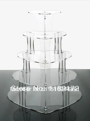 5 Tier heart shape Layout Beautiful grace Acrylic Cupcake Stand Party Wedding Festival Supplies
5 Tier heart shape Layout Beautiful grace Acrylic Cupcake Stand Party Wedding Festival Supplies