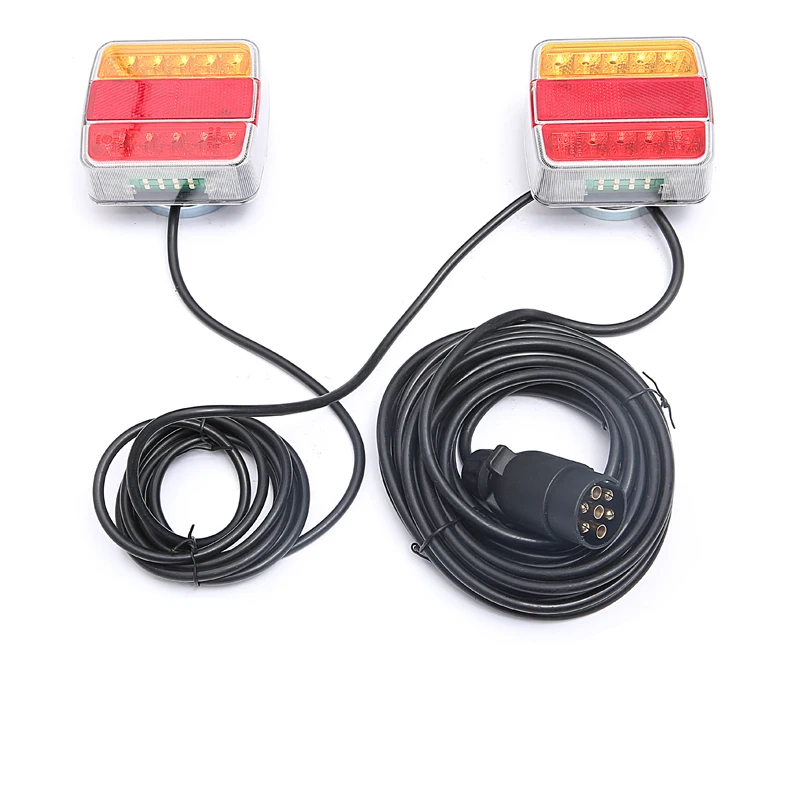 1 Set Trailer Rear Tail Light Cable Kits Indicator Lamp System Assembly with Magnetic Holder
1 Set Trailer Rear Tail Light Cable Kits Indicator Lamp System Assembly with Magnetic Holder