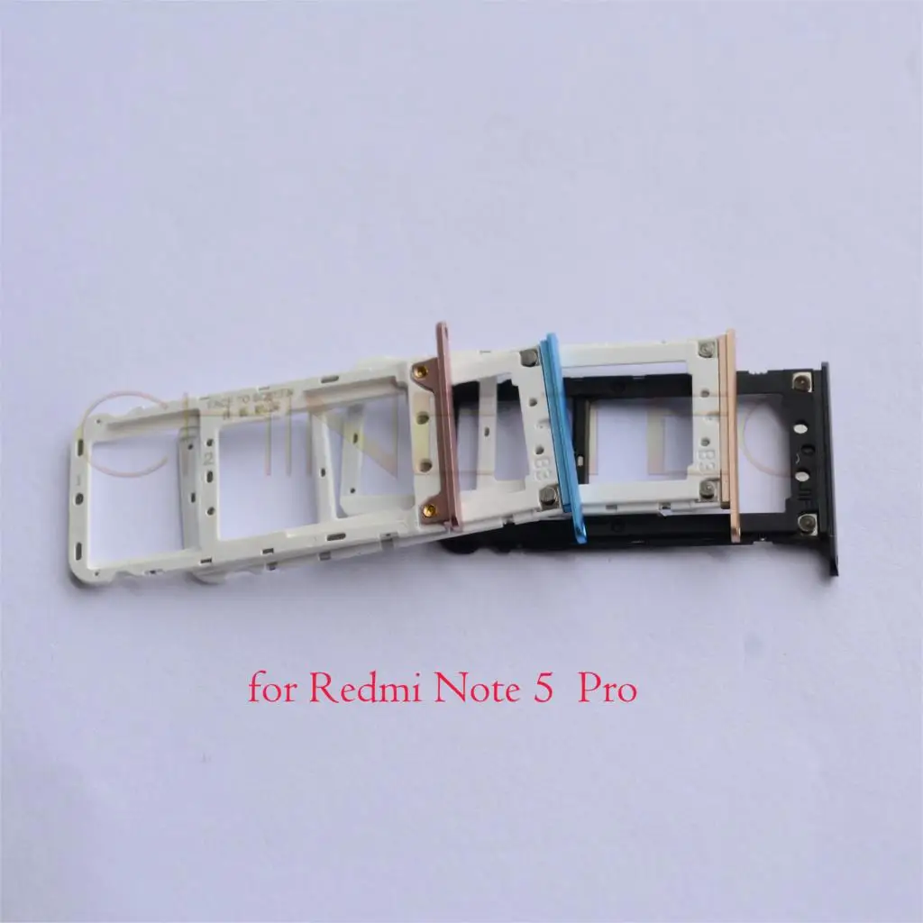 Nano SIM/ Micro SIM Card Tray Holder Micro SD Card Slot Holder Adapter for Xiaomi Redmi Note 5 Pro
Nano SIM/ Micro SIM Card Tray Holder Micro SD Card Slot Holder Adapter for Xiaomi Redmi Note 5 Pro