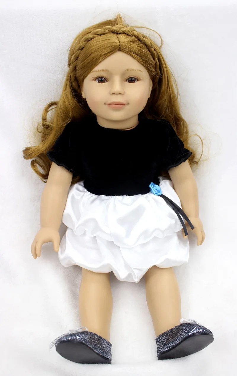 Otarddolls 45cm soft body Silicone - DOLLS long hear blue eyes Princess Reborn Babies doll Best Gifts for Girl baby
Otarddolls 45cm soft body Silicone - DOLLS long hear blue eyes Princess Reborn Babies doll Best Gifts for Girl baby