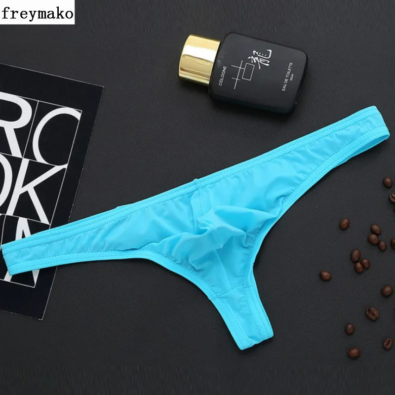 Прозрачные трусики jockstarp мужские танга сексуальное нижнее белье из гладкого