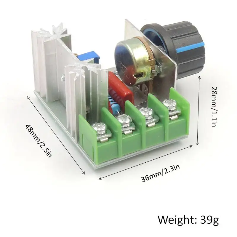 Electrical Voltage Regulator Variable Transformer AC220V 25A Knob Continuously Variable Adapter for Lights Brightness Control
Electrical Voltage Regulator Variable Transformer AC220V 25A Knob Continuously Variable Adapter for Lights Brightness Control