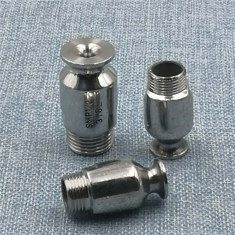 Промышленный сопло-конус от 316L SS 3/8 "до 4" SMP с большим потоком против засорения