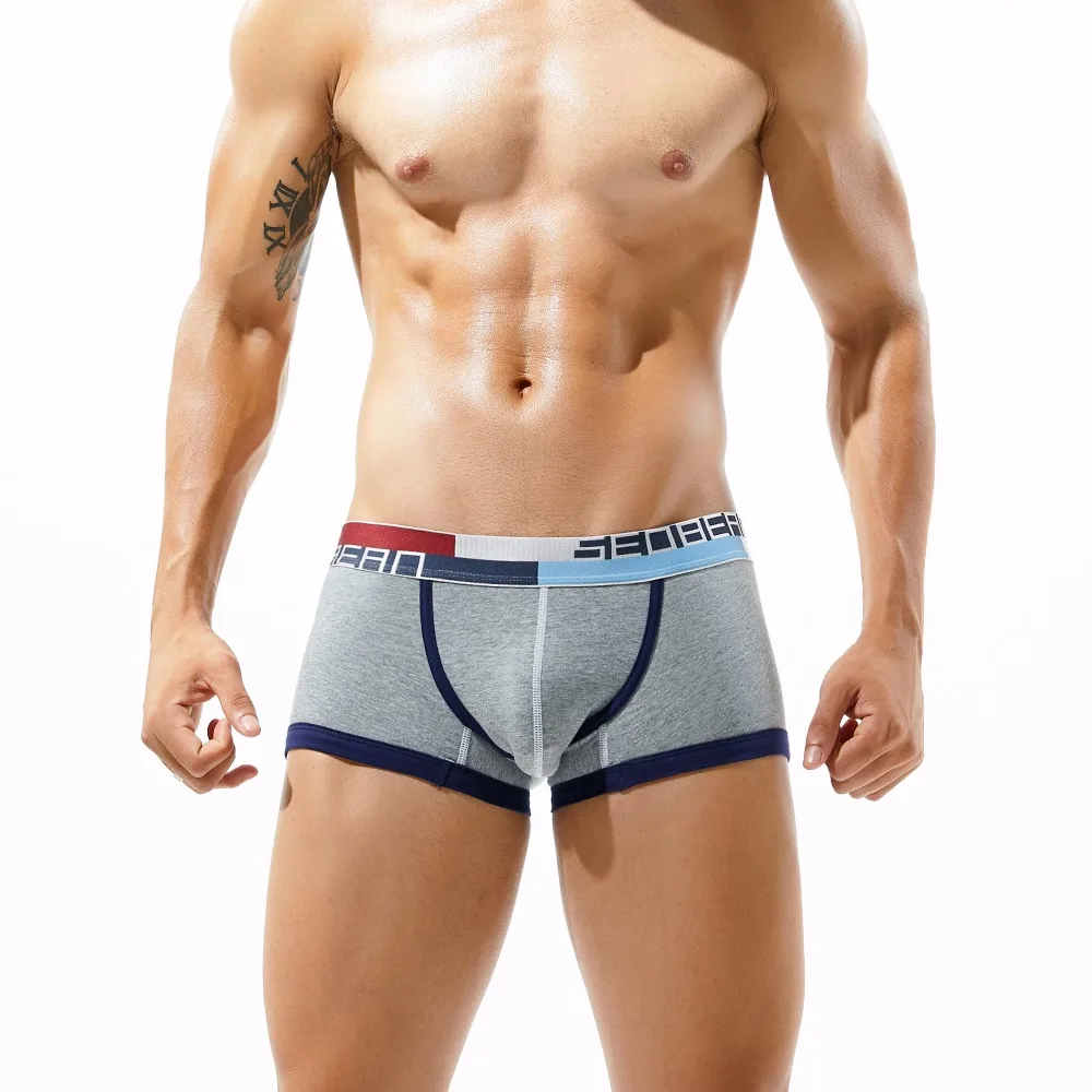 BoxerShort Mens sexy underwear Male Grey Panties neopreno hombre Cotton jockstrap U Bag Men Breathable Stretch boxer
BoxerShort Mens sexy underwear Male Grey Panties neopreno hombre Cotton jockstrap U Bag Men Breathable Stretch boxer