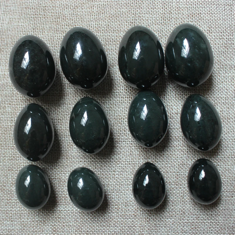 Natural Nephrite Jade Yoni Vagine Massage Egg Drilled Ben Wa Ball Women Kegel Exercise Pelvic Tightening Vaginal Muscle Training
Natural Nephrite Jade Yoni Vagine Massage Egg Drilled Ben Wa Ball Women Kegel Exercise Pelvic Tightening Vaginal Muscle Training