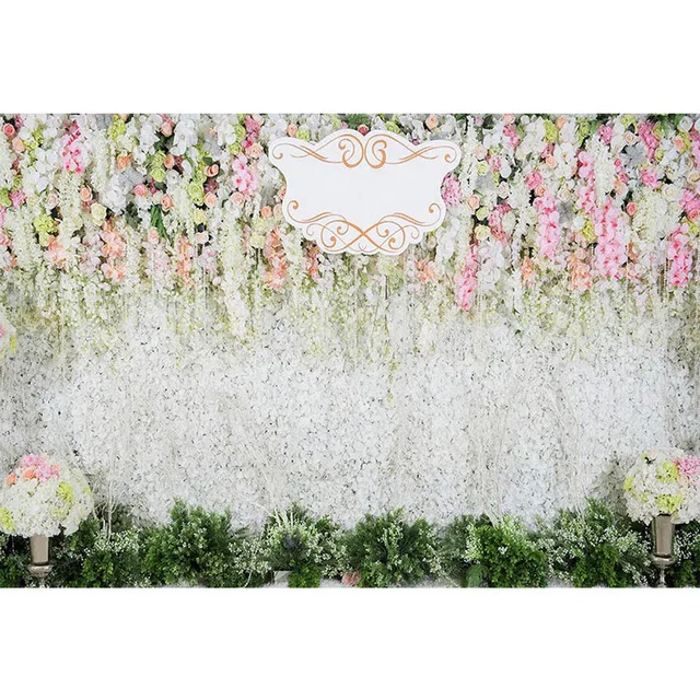 7x5ft Vinyl Flower Wall Photo Booth Background for Wedding Party Themed Photography Backdrops LV-180
7x5ft Vinyl Flower Wall Photo Booth Background for Wedding Party Themed Photography Backdrops LV-180