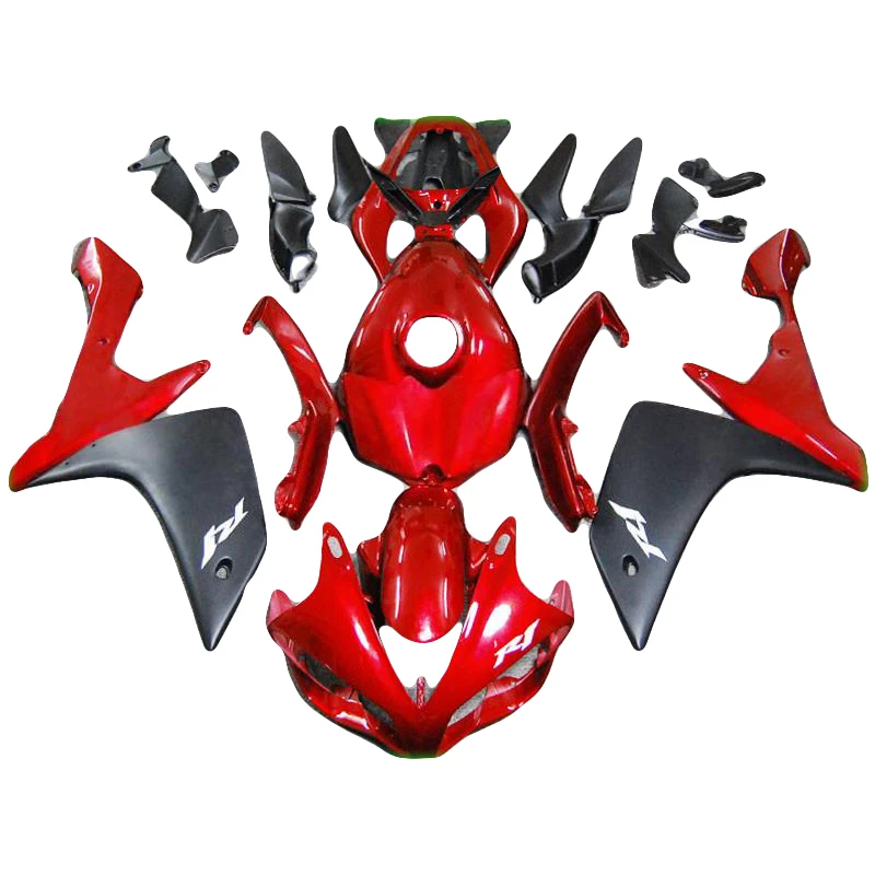 red matte black fairing kit for YAMAHA YZF R1 fairings 2007 2008 YZF R1 07 08 fairings injection molding hulls kit TP06
red matte black fairing kit for YAMAHA YZF R1 fairings 2007 2008 YZF R1 07 08 fairings injection molding hulls kit TP06