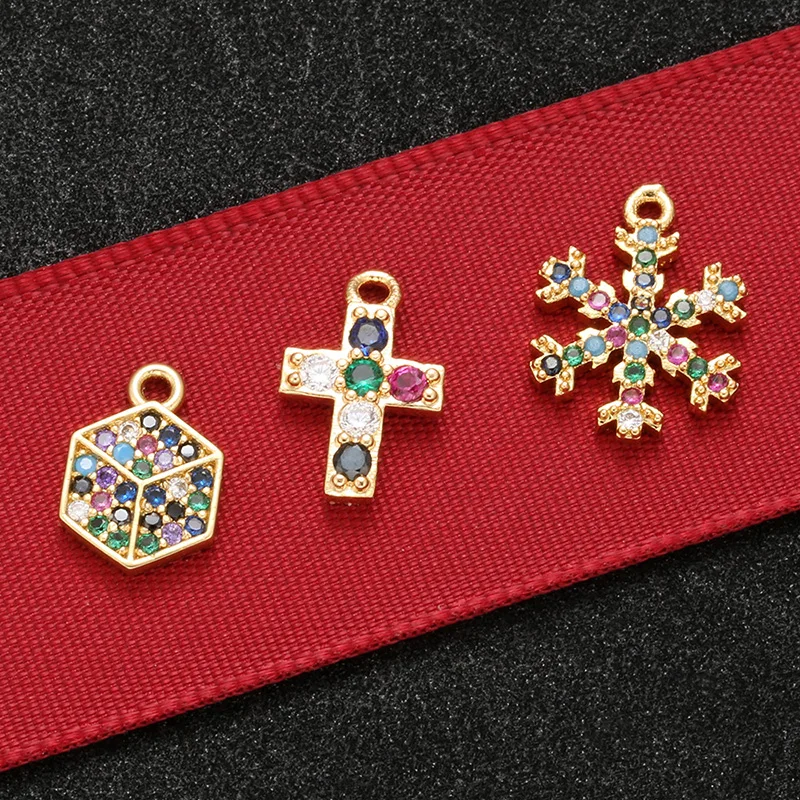ZHUKOU 11x14mm Fashion Snowflake crystal colorful pendant for women Necklace Earrings Bracelet Jewelry Accessories model:VD475
ZHUKOU 11x14mm Fashion Snowflake crystal colorful pendant for women Necklace Earrings Bracelet Jewelry Accessories model:VD475