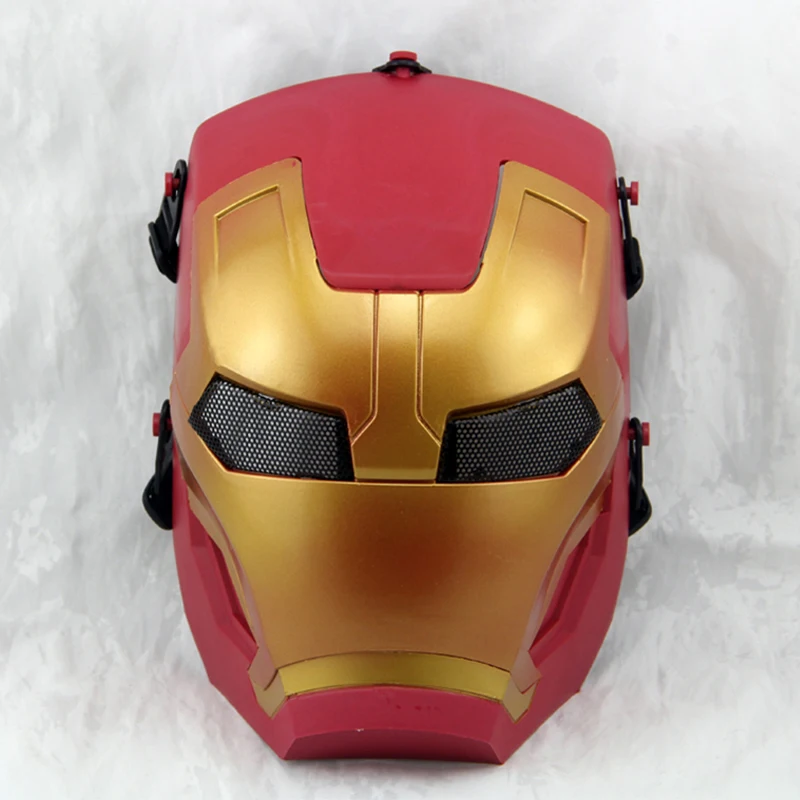 Tactical Iron Man Full Face Mask Mesh Skull Military Army Wargame Hunting Shooting Airsoft Paintball Cosplay Halloween Masks
Tactical Iron Man Full Face Mask Mesh Skull Military Army Wargame Hunting Shooting Airsoft Paintball Cosplay Halloween Masks