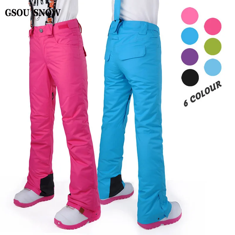 GSOU SNOW NEW Hot Style ski pant Female Winter Ski Pants Waterproof Windproof Thickening to Keep Warm Snowboarding Pants
GSOU SNOW NEW Hot Style ski pant Female Winter Ski Pants Waterproof Windproof Thickening to Keep Warm Snowboarding Pants