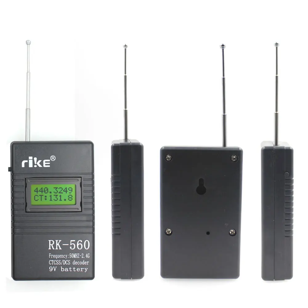 50MHz-2.4GHz Portable Handheld Frequency Counter RK560 DCS CTCSS Radio Tester RK-560 Frequency Meter
50MHz-2.4GHz Portable Handheld Frequency Counter RK560 DCS CTCSS Radio Tester RK-560 Frequency Meter