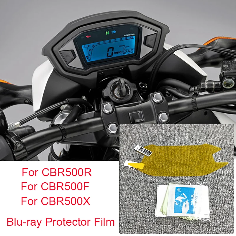 For Honda CBR500R CB500F CB500X Motorcycle Speedometer Cluster Scratch Protection Film Screen Protector TPU film Clear
For Honda CBR500R CB500F CB500X Motorcycle Speedometer Cluster Scratch Protection Film Screen Protector TPU film Clear