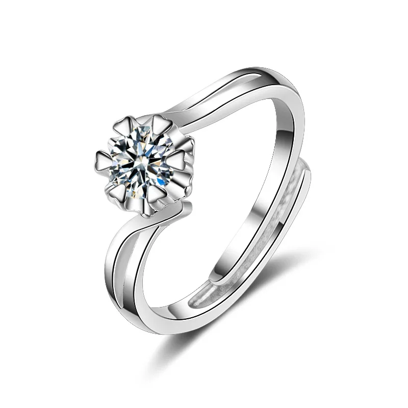 Pure 925 sterling silver fashion shiny cz zircon star women wedding ring jewelry lady finger open rings wholesale no fade gift
Pure 925 sterling silver fashion shiny cz zircon star women wedding ring jewelry lady finger open rings wholesale no fade gift