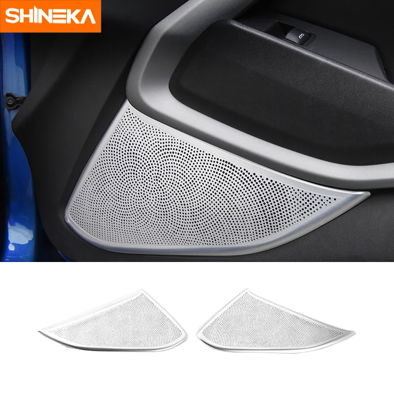 SHINEKA Car Styling Door Speaker Net Mesh Decoration Cover Trim Frame Sticker for Chevrolet Camaro 2017+ Interior Accessories
SHINEKA Car Styling Door Speaker Net Mesh Decoration Cover Trim Frame Sticker for Chevrolet Camaro 2017+ Interior Accessories