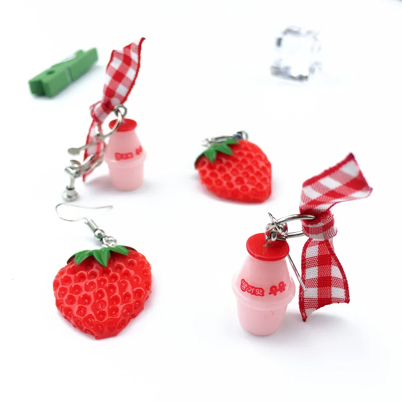 Summer Qualitied Handmade Cartoons Sweet Strawberry Bowknot Drop Earring,Cute Funny Designs Dangle Earring Daily Party Jewelry
Summer Qualitied Handmade Cartoons Sweet Strawberry Bowknot Drop Earring,Cute Funny Designs Dangle Earring Daily Party Jewelry